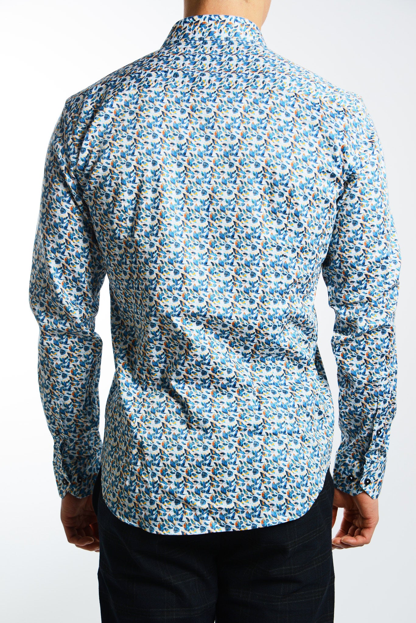 EURO SATEEN LS SPORT SHIRT