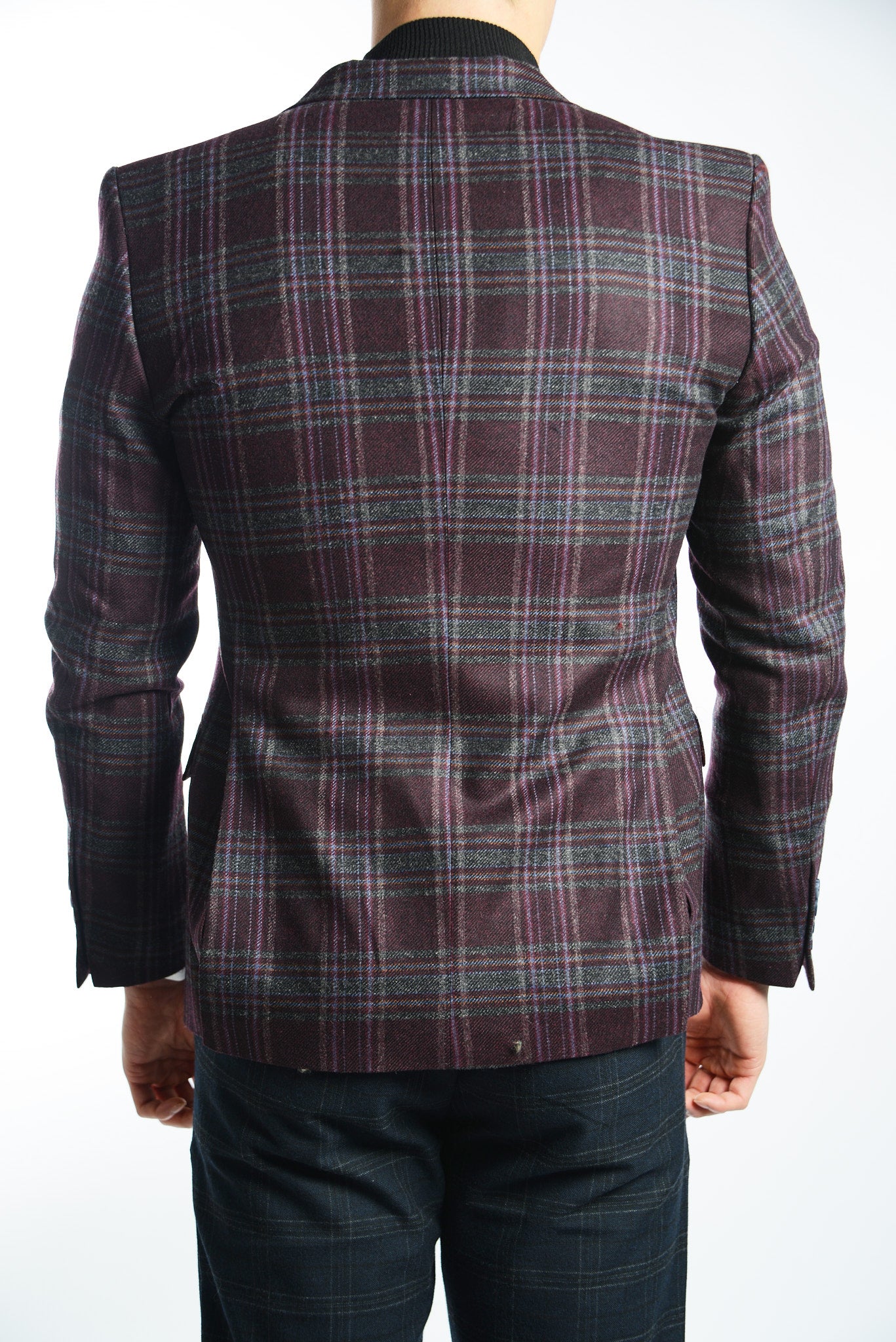 DT Windowpane Euro Sport Coat