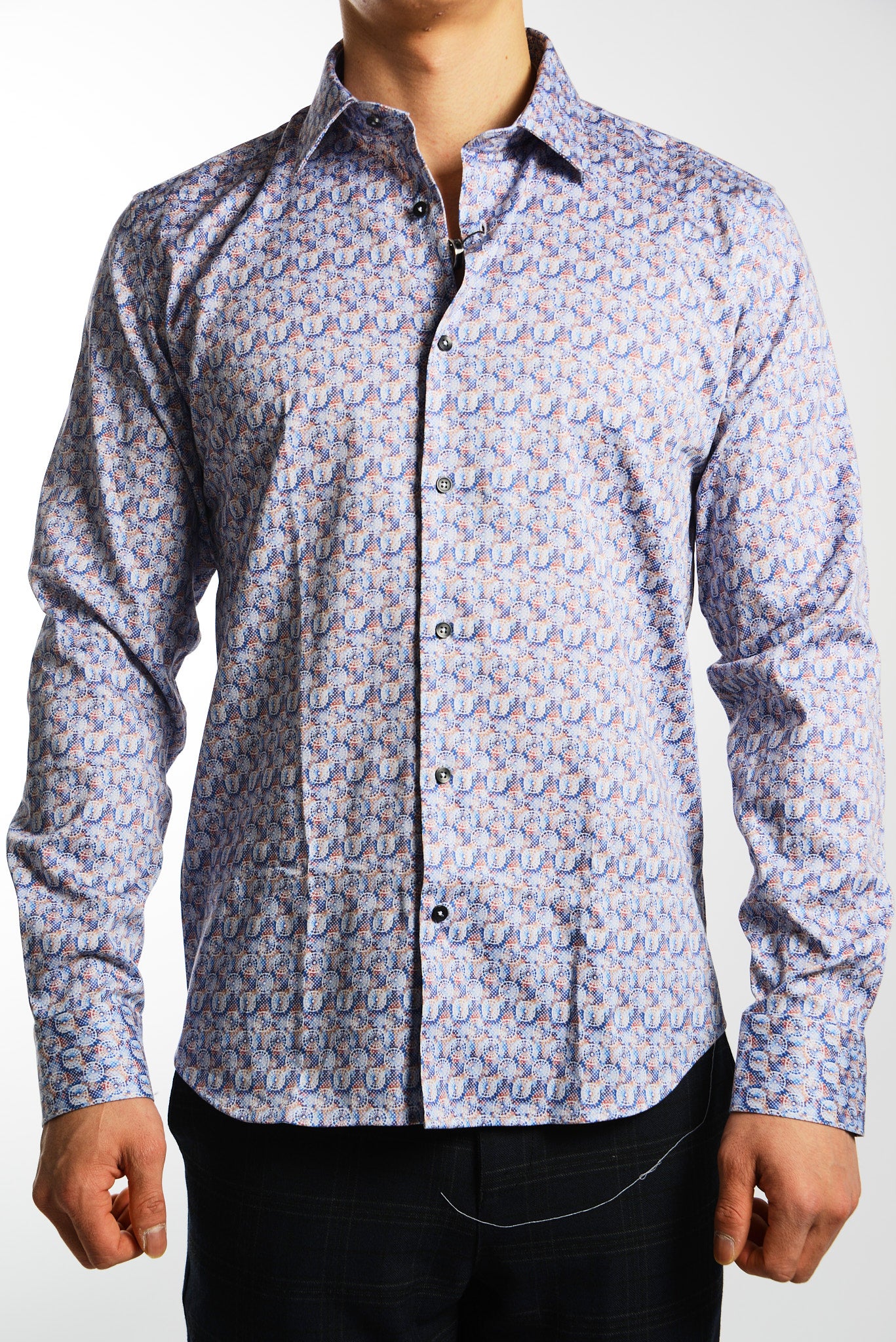 EURO SATEEN LS SPORT SHIRT