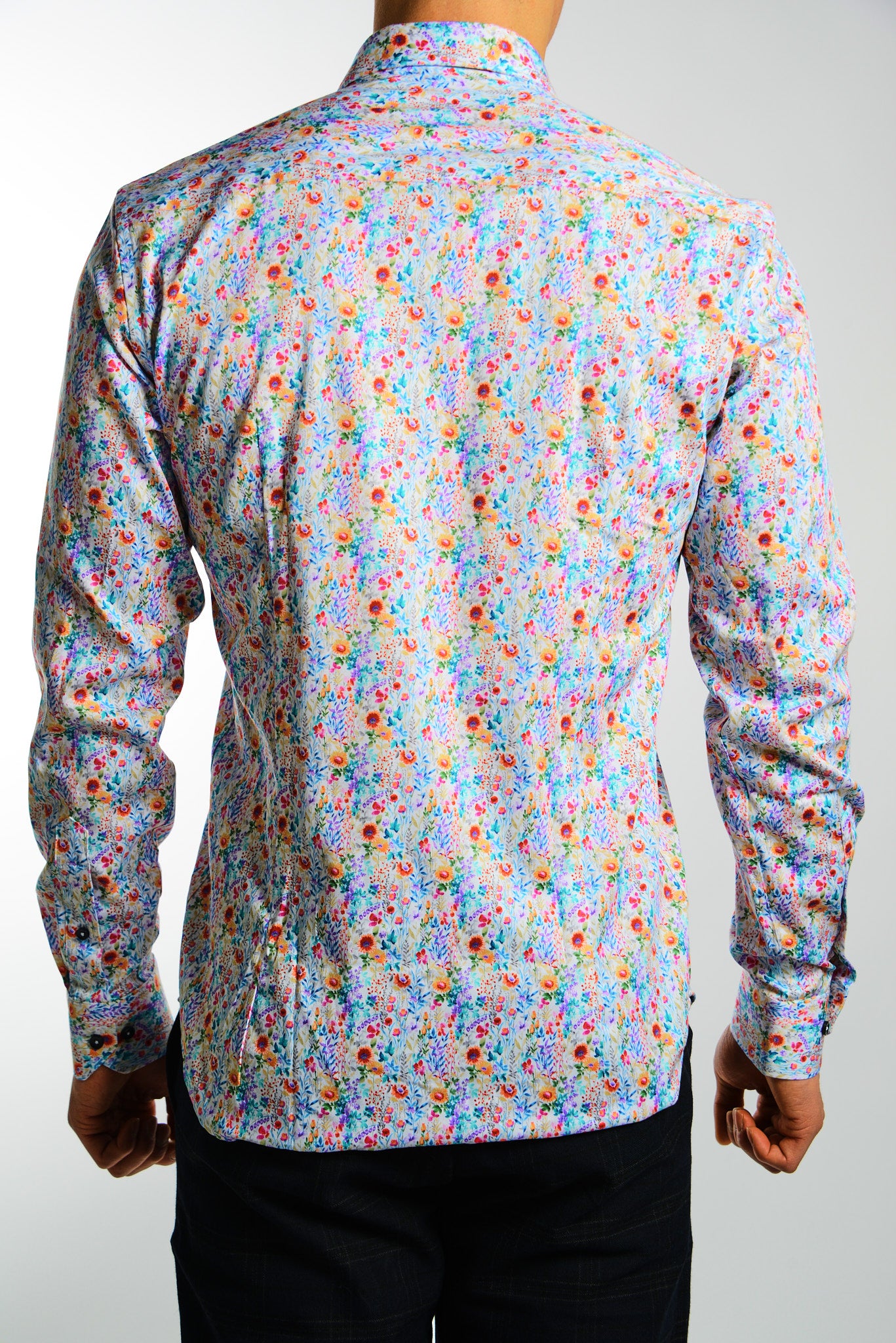EURO SATEEN LS SPORT SHIRT