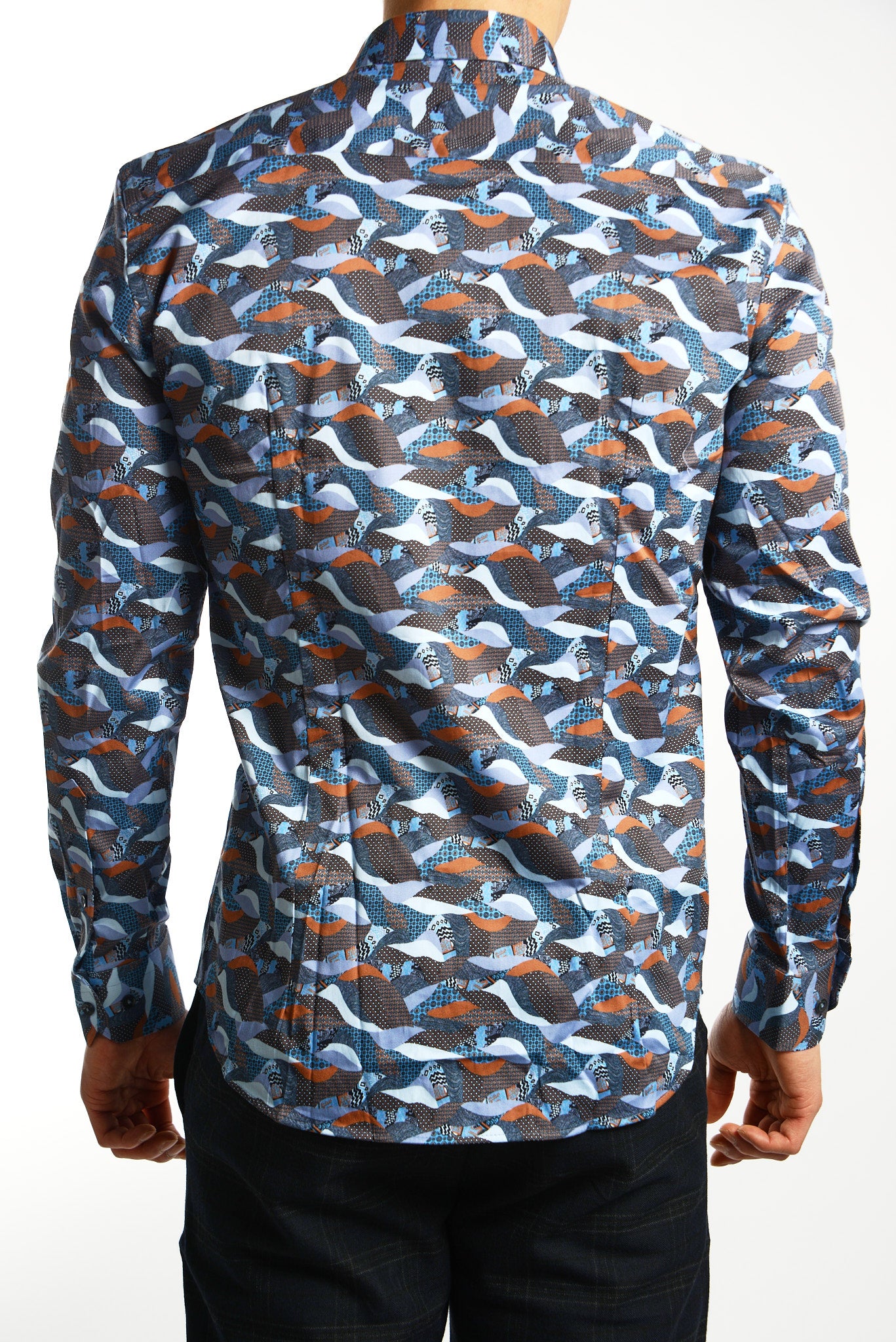 EURO SATEEN LS SPORT SHIRT