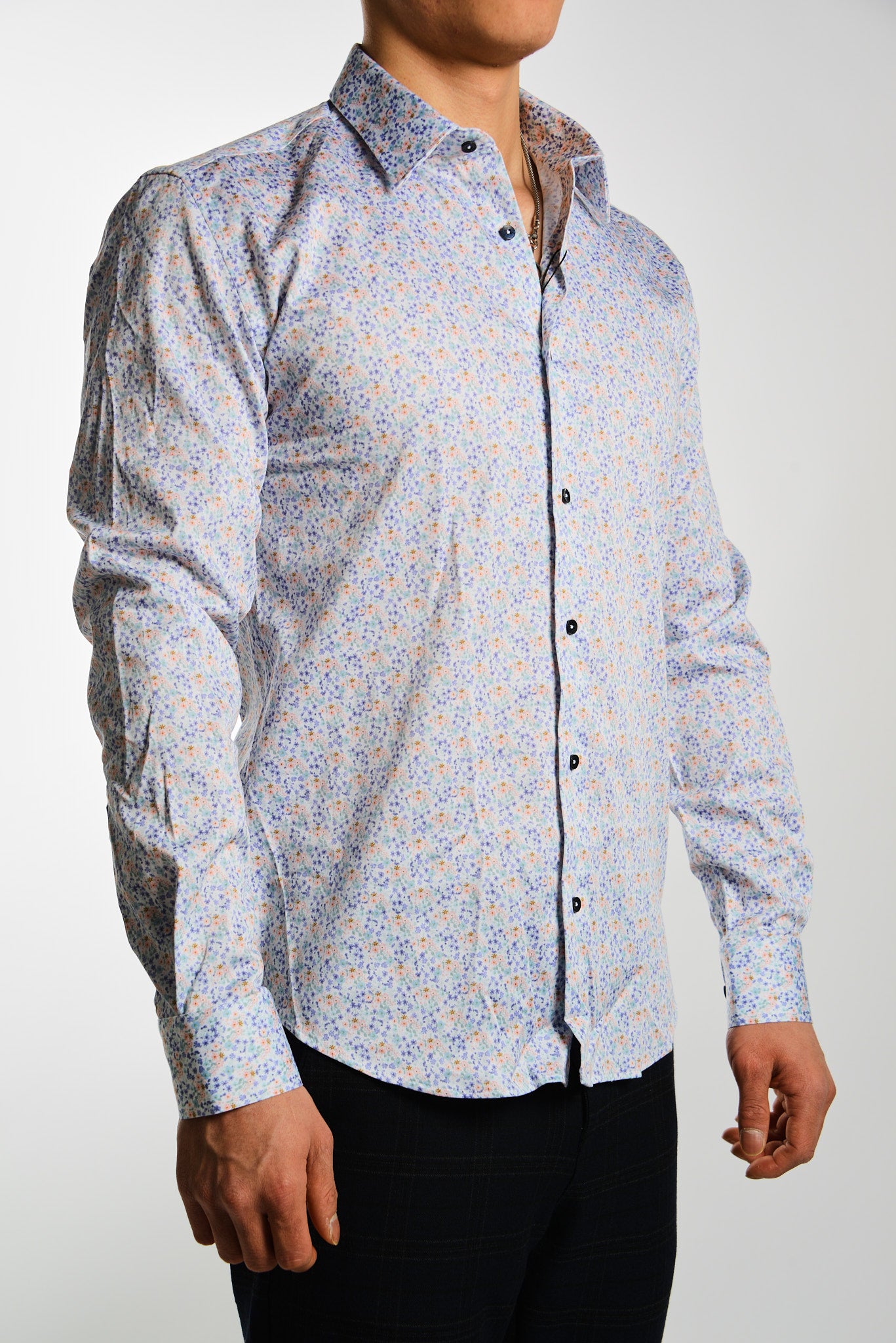 EURO SATEEN LS SPORT SHIRT