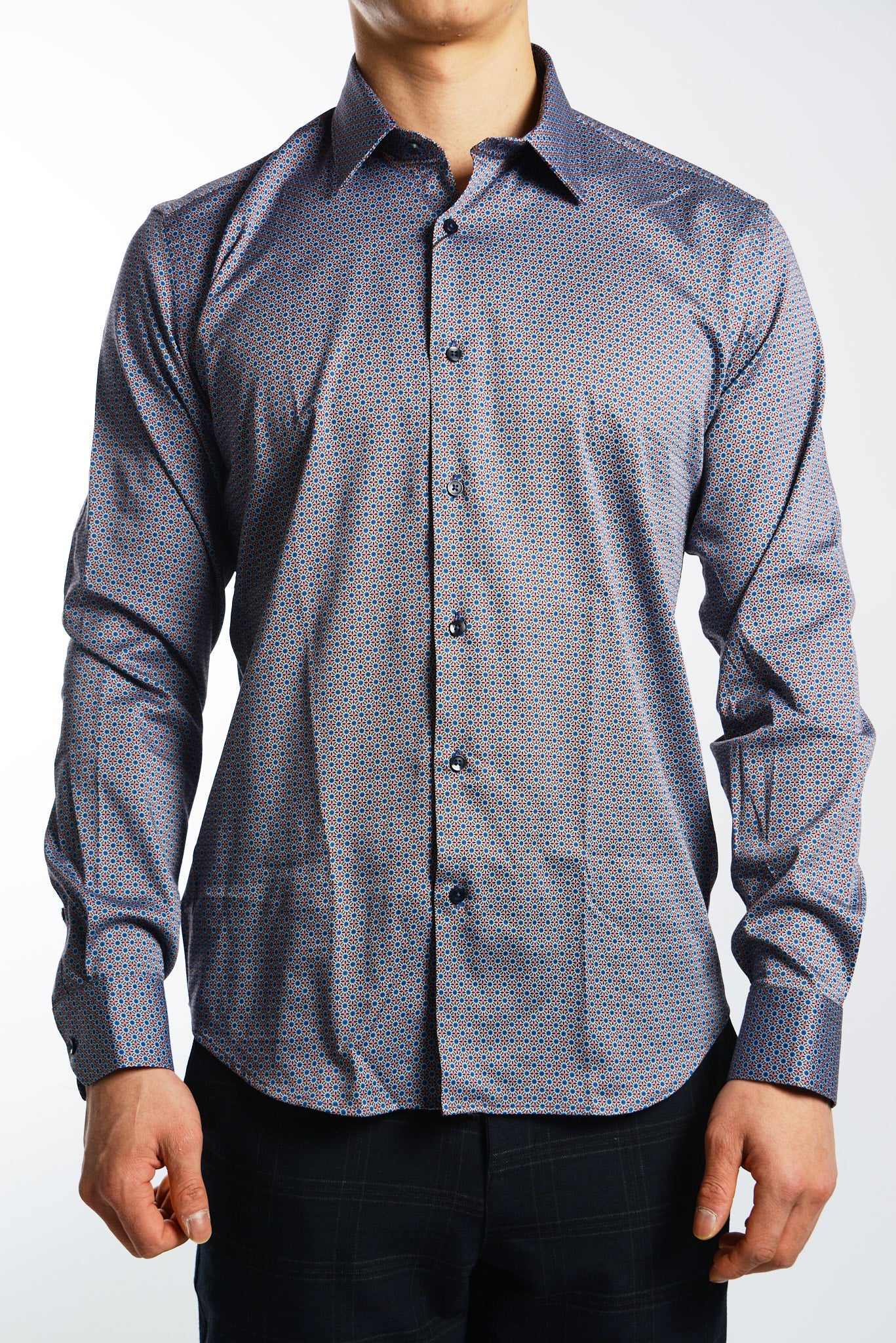 EURO SATEEN LS SPORT SHIRT