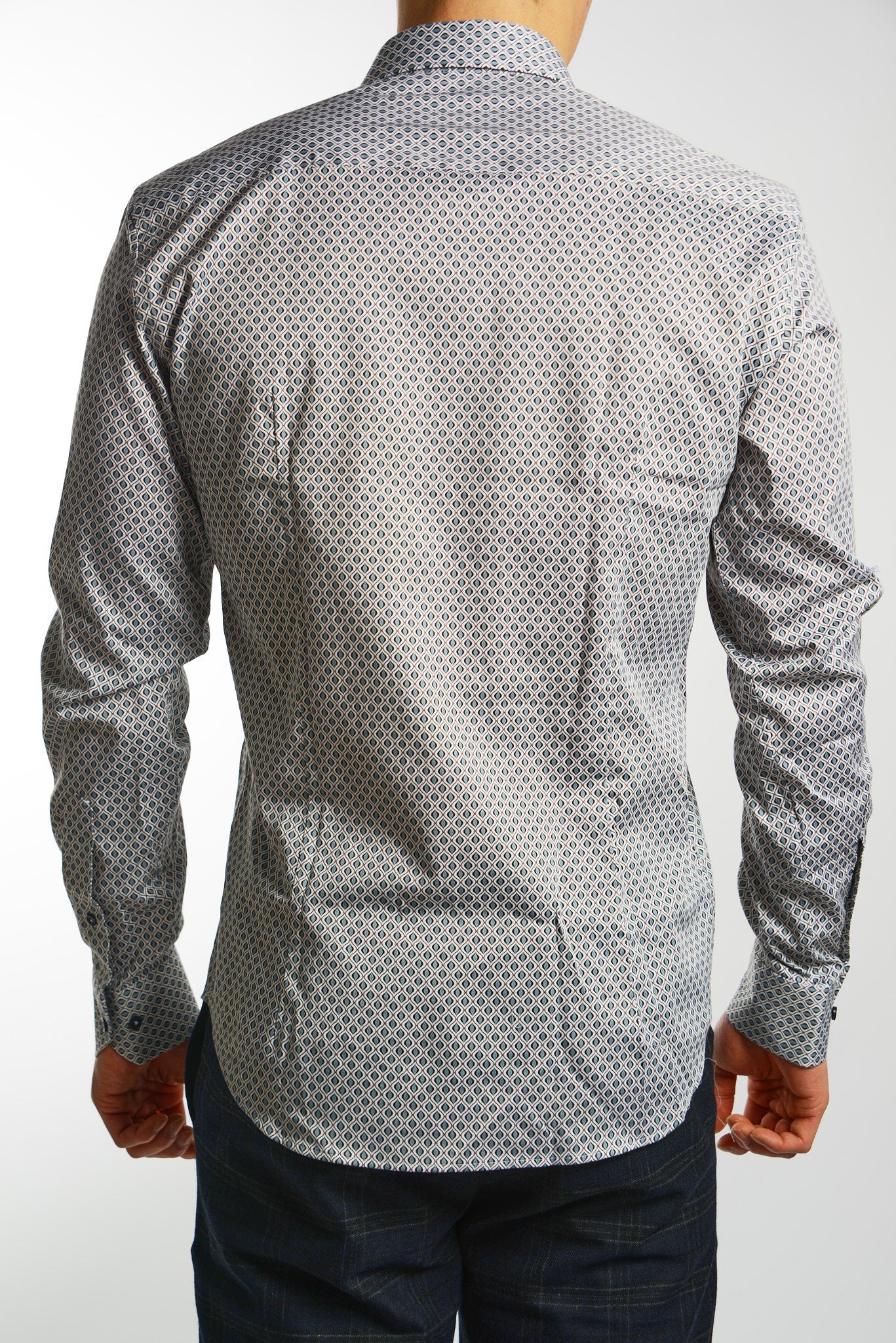 EURO SATEEN LS SPORT SHIRT