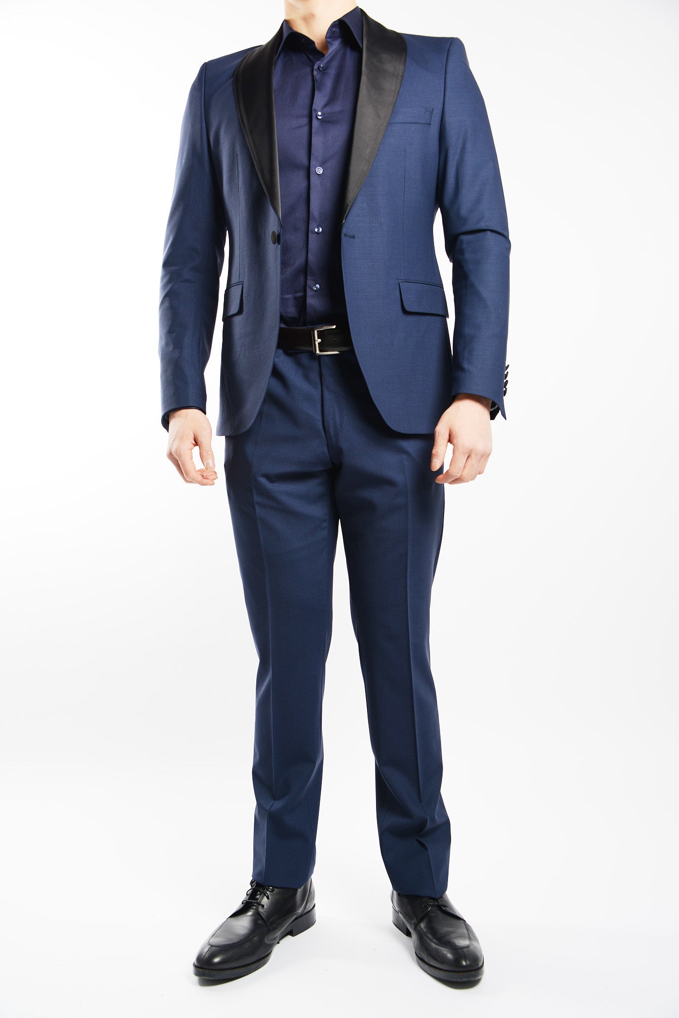 Euro Solid Tuxedo Pant