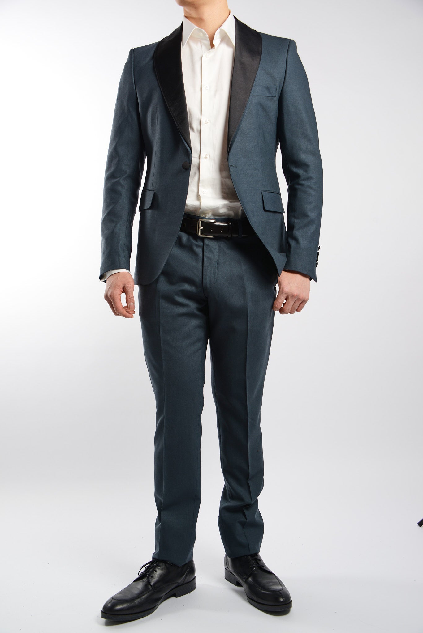 Euro Solid Tuxedo Pant