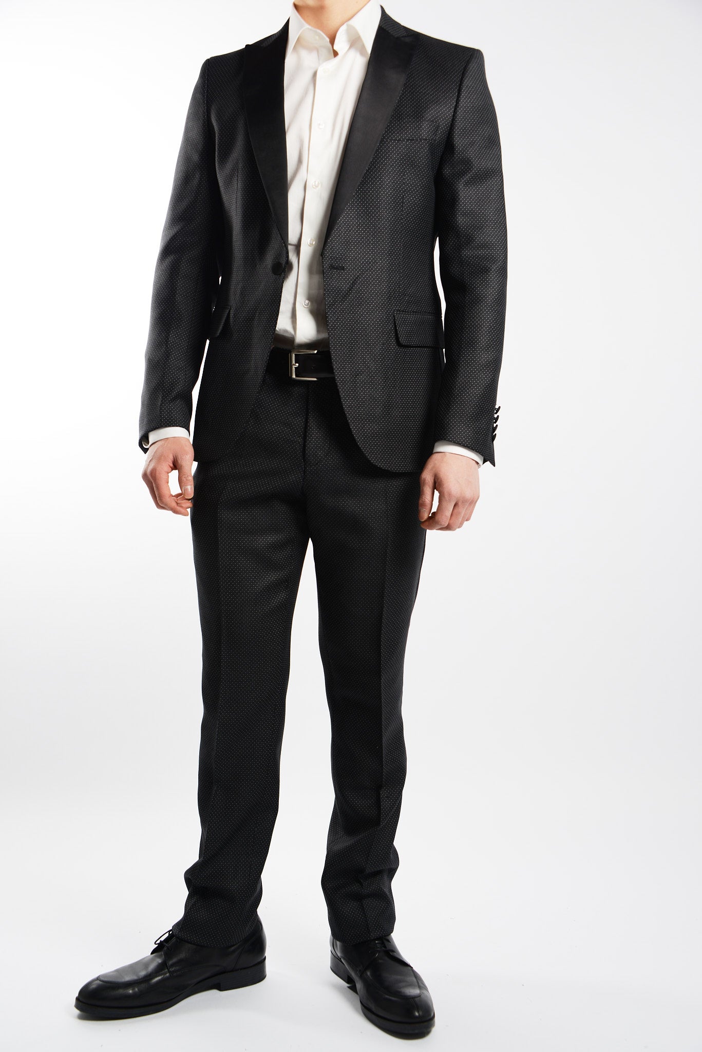 Euro Pin Dot Tuxedo Pant