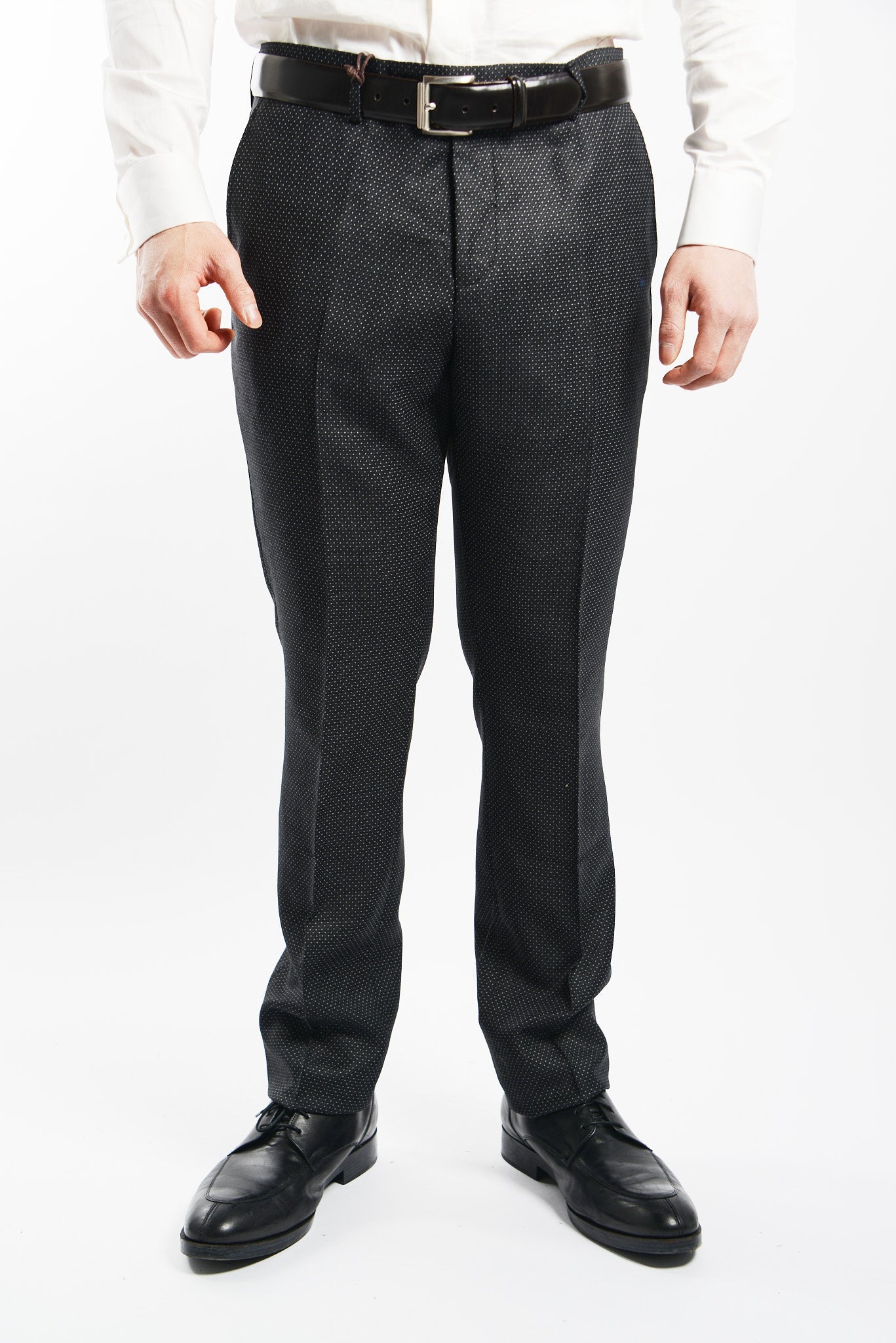 Euro Pin Dot Tuxedo Pant