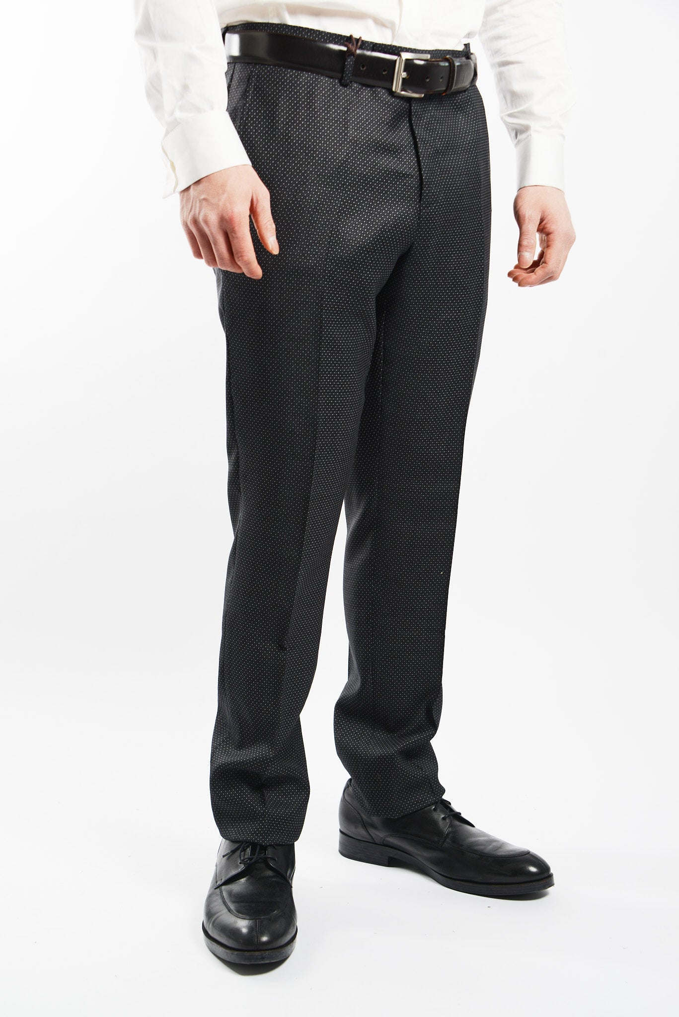 Euro Pin Dot Tuxedo Pant