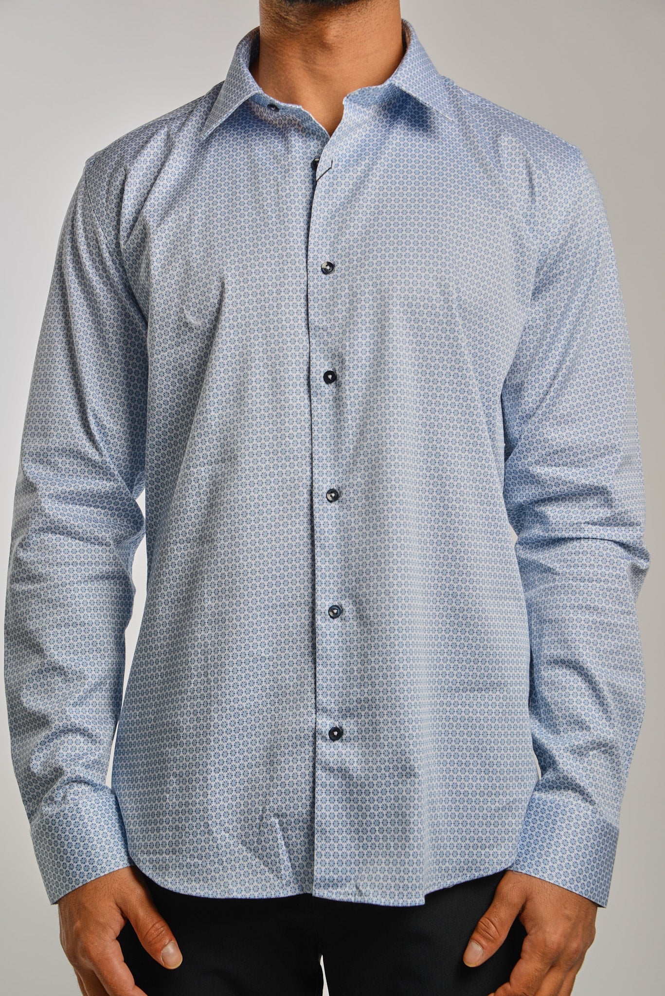 EURO SATEEN LS SPORT SHIRT