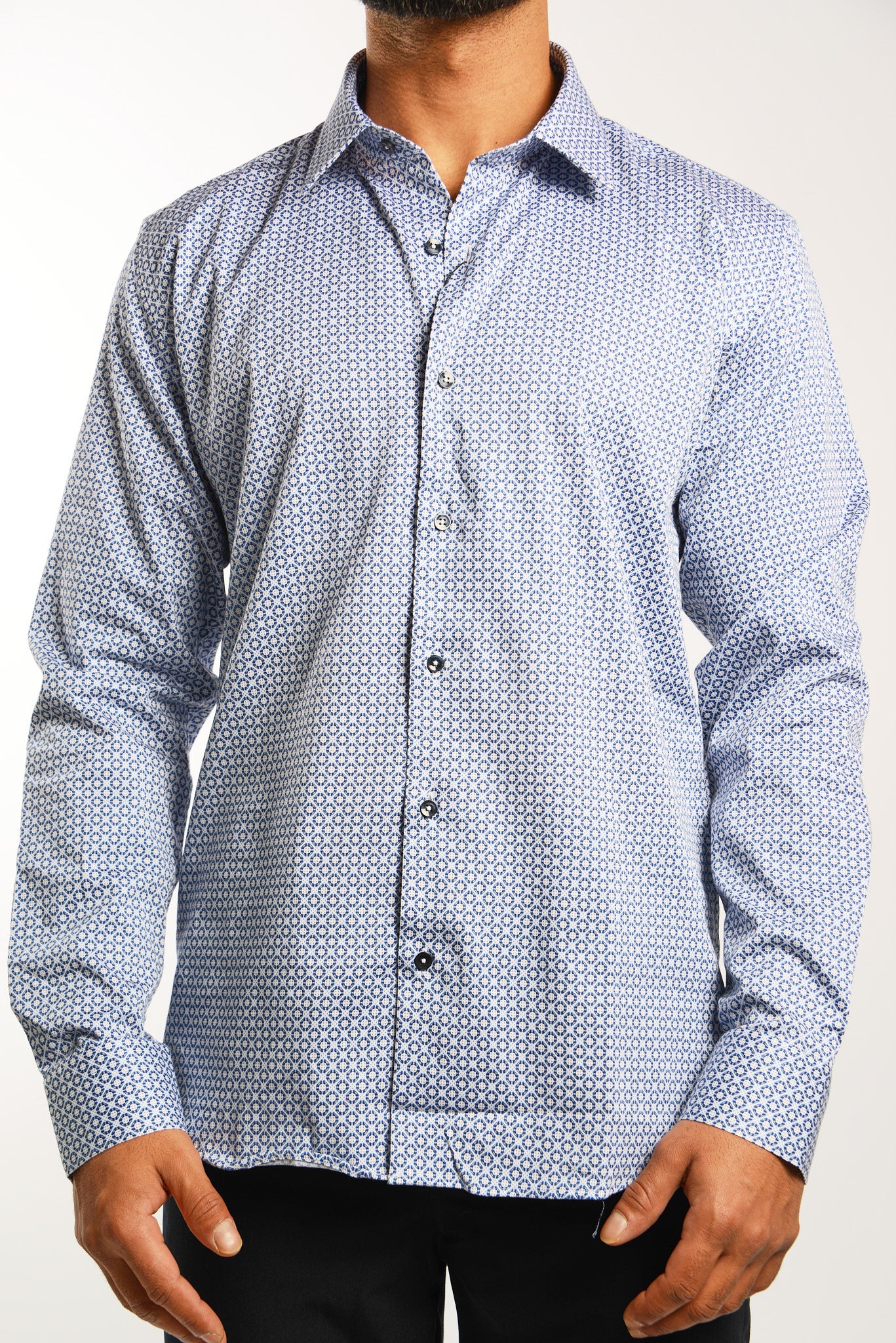 EURO SATEEN LS SPORT SHIRT