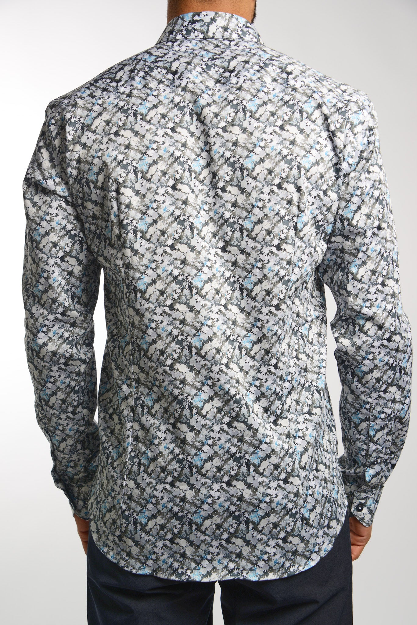 EURO SATEEN LS SPORT SHIRT