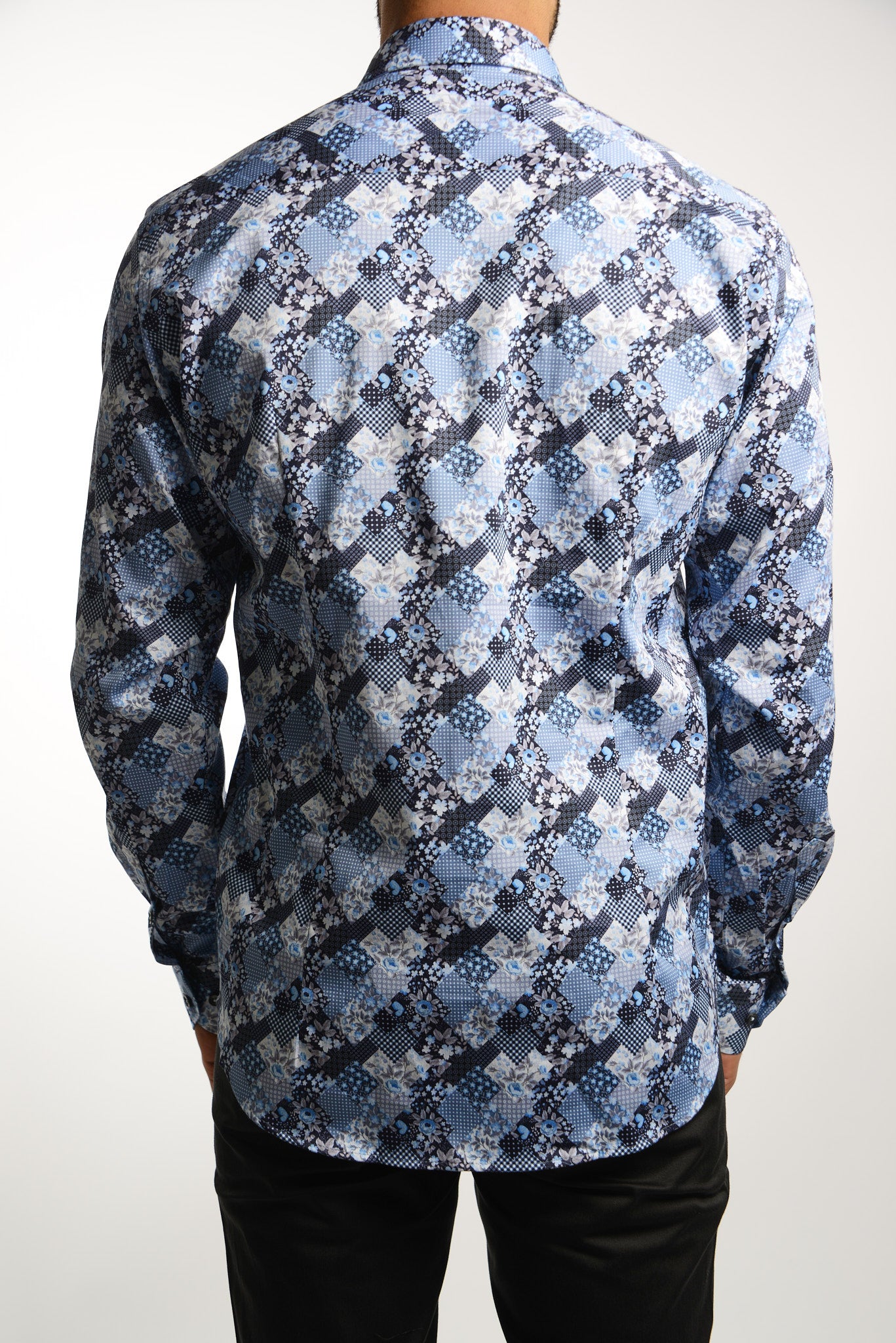 EURO SATEEN LS SPORT SHIRT