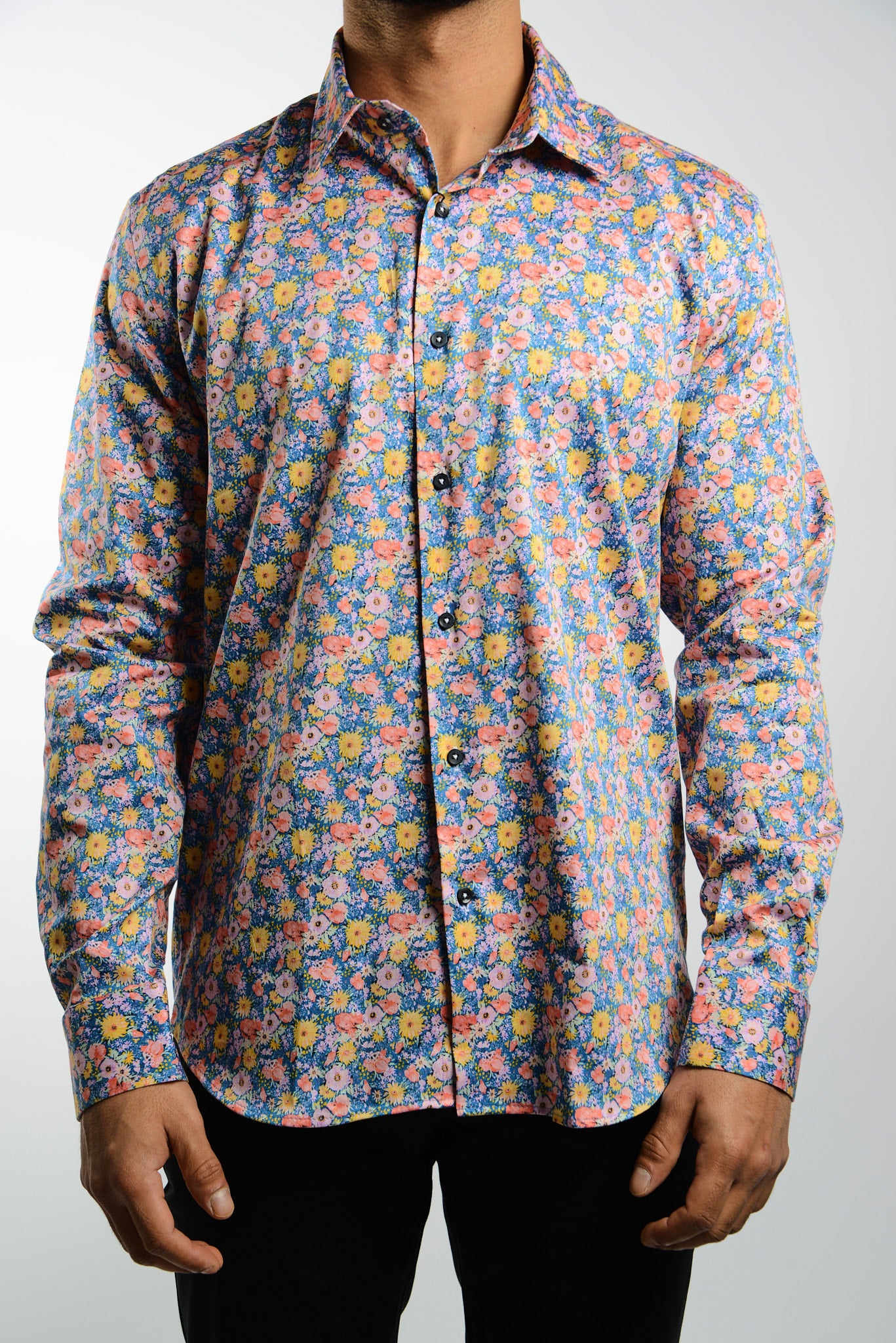 EURO SATEEN LS SPORT SHIRT