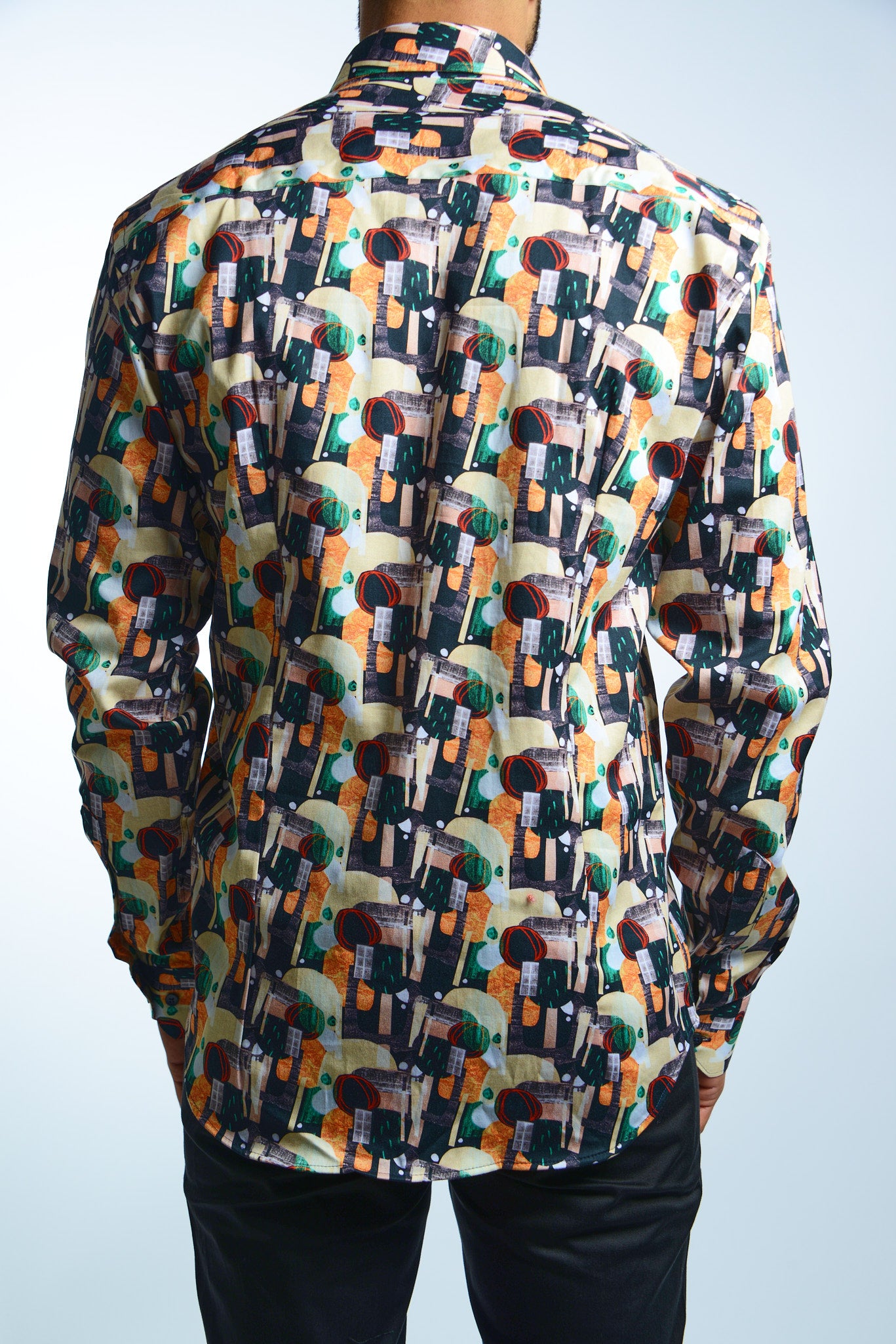 EURO SATEEN LS SPORT SHIRT