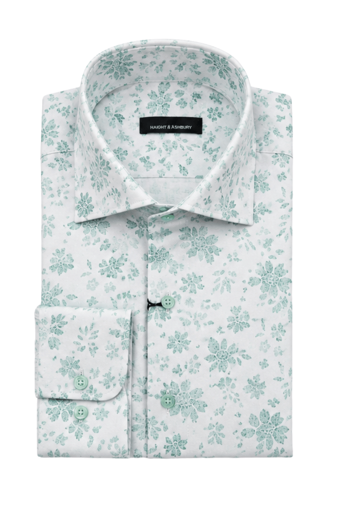 [48022-105] DT PRINTED DRESS SHIRT