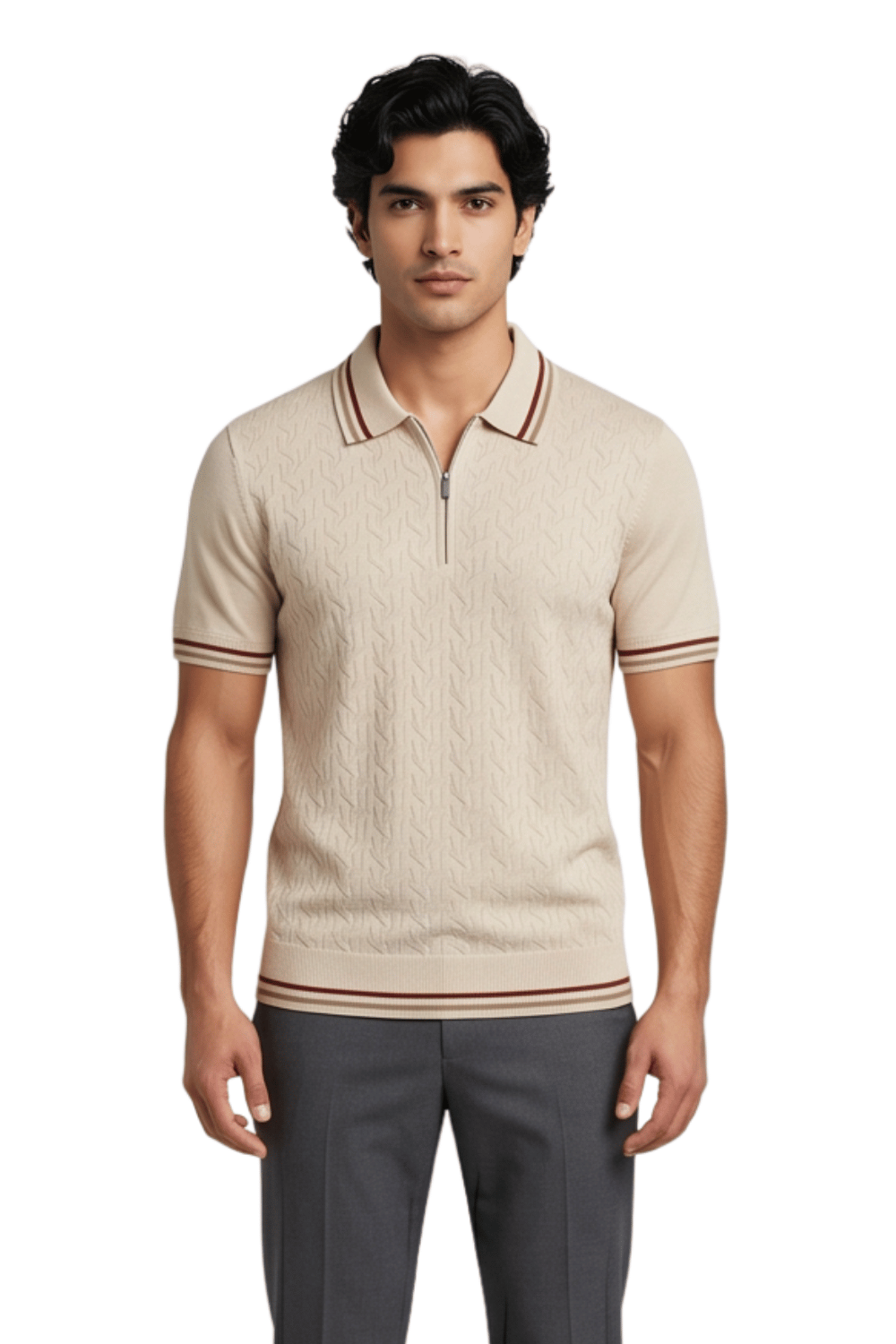 [39826-40-106] DT ZIP POLO