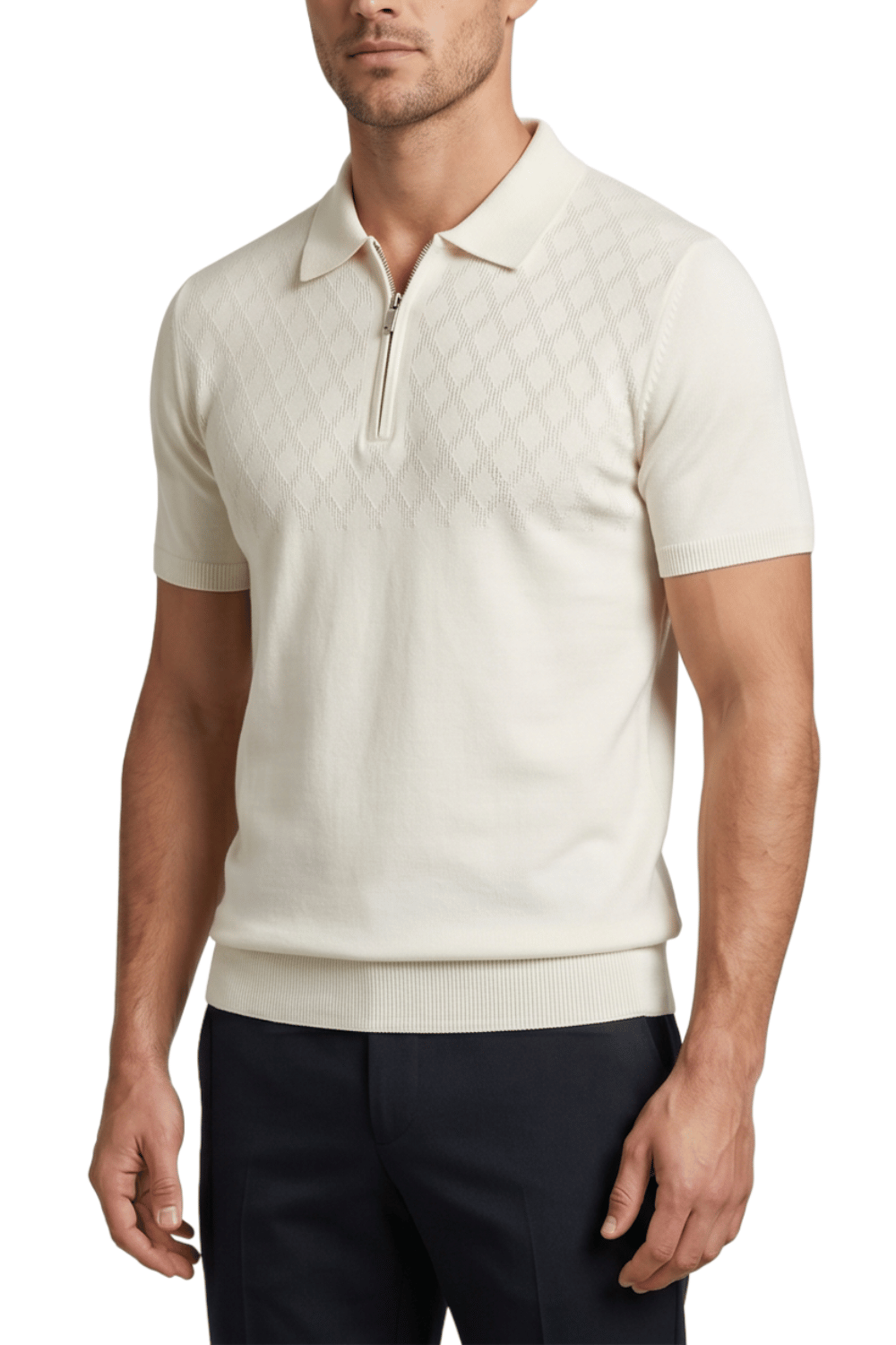 [39830-40-108] DT ZIP POLO