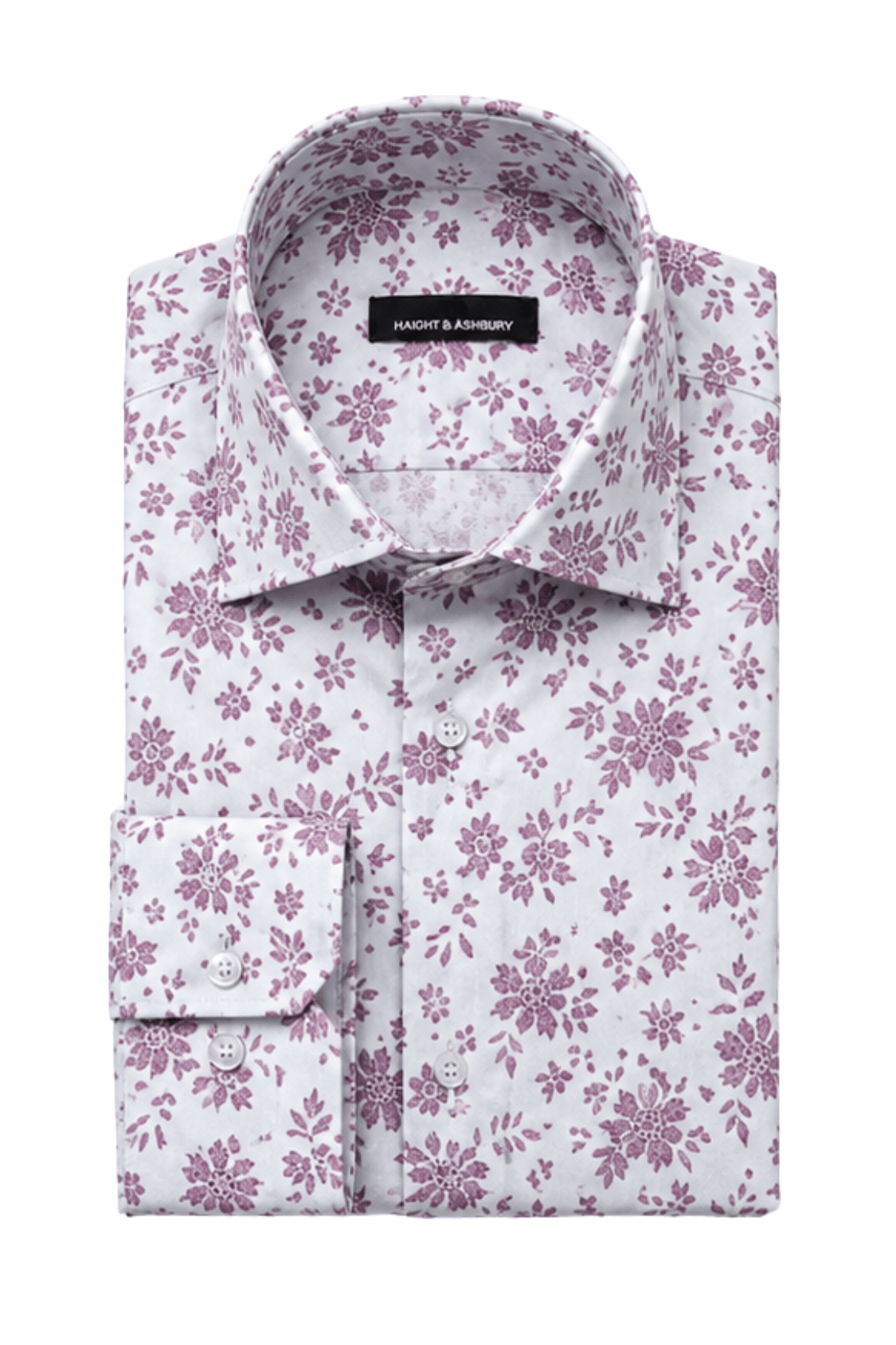[48022-110] DT PRINTED DRESS SHIRT