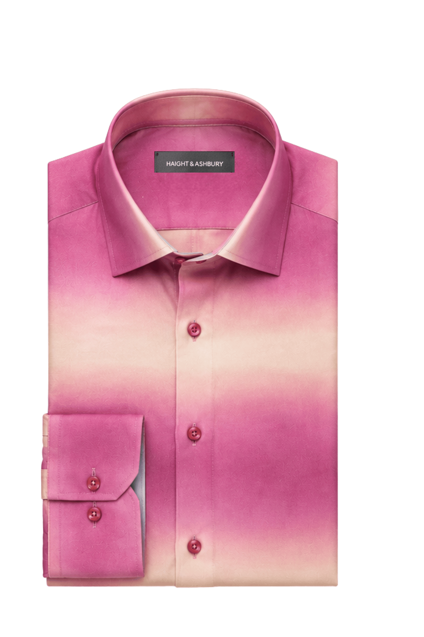 [48022-113] DT PRINTED DRESS SHIRT