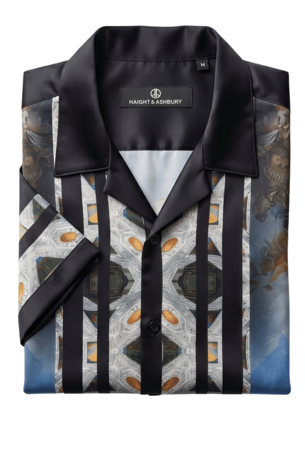 [48021-11] Resort Collar Short Sleeve Shirt