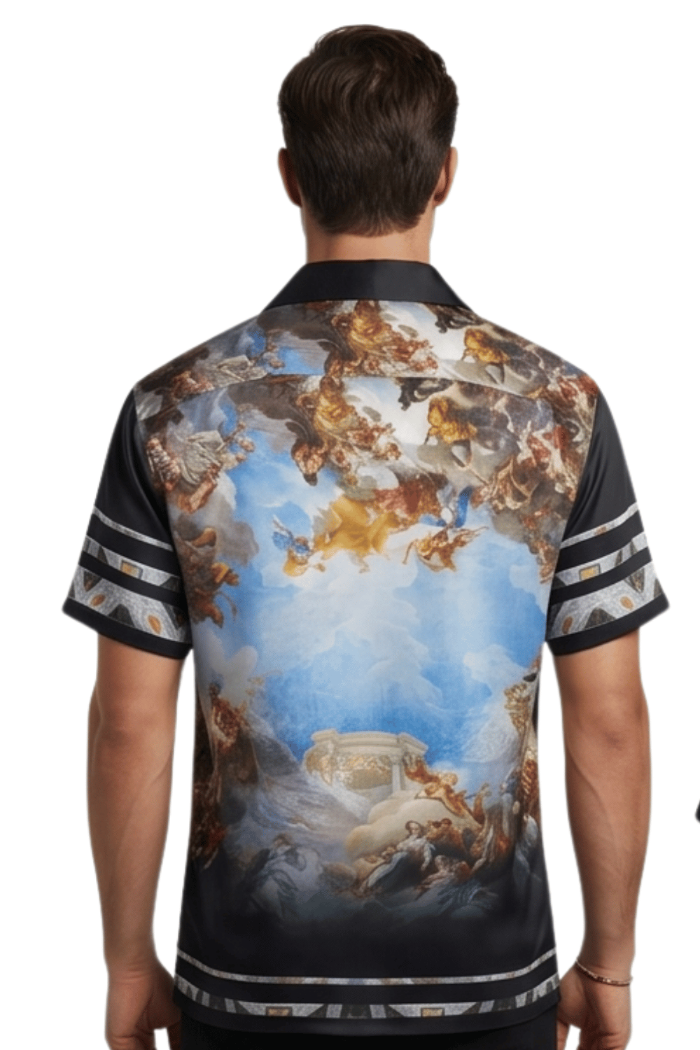 [48021-11] Resort Collar Short Sleeve Shirt