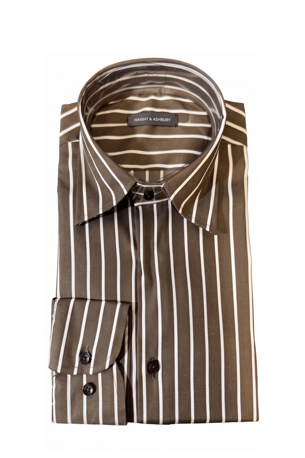 [48026-11] LS BENGAL STRIPE DRESS SHIRT