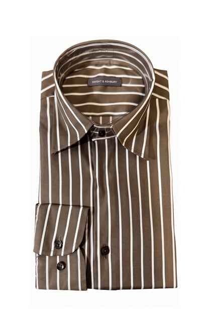 [48026-11] LS BENGAL STRIPE DRESS SHIRT