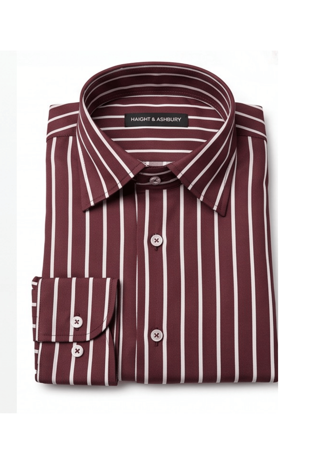 [48026-10] LS BENGAL STRIPE DRESS SHIRT