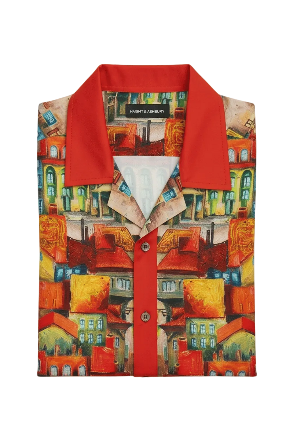 [48021-12] Resort Collar Short Sleeve Shirt
