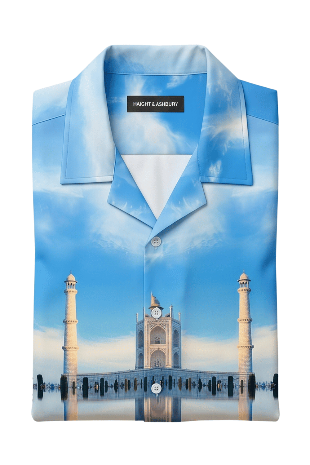 [48021-15] Resort Collar Short Sleeve Shirt