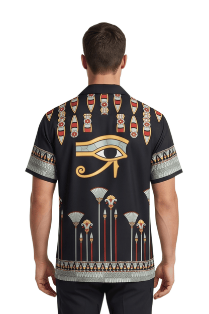 [48021-16] Resort Collar Short Sleeve Shirt