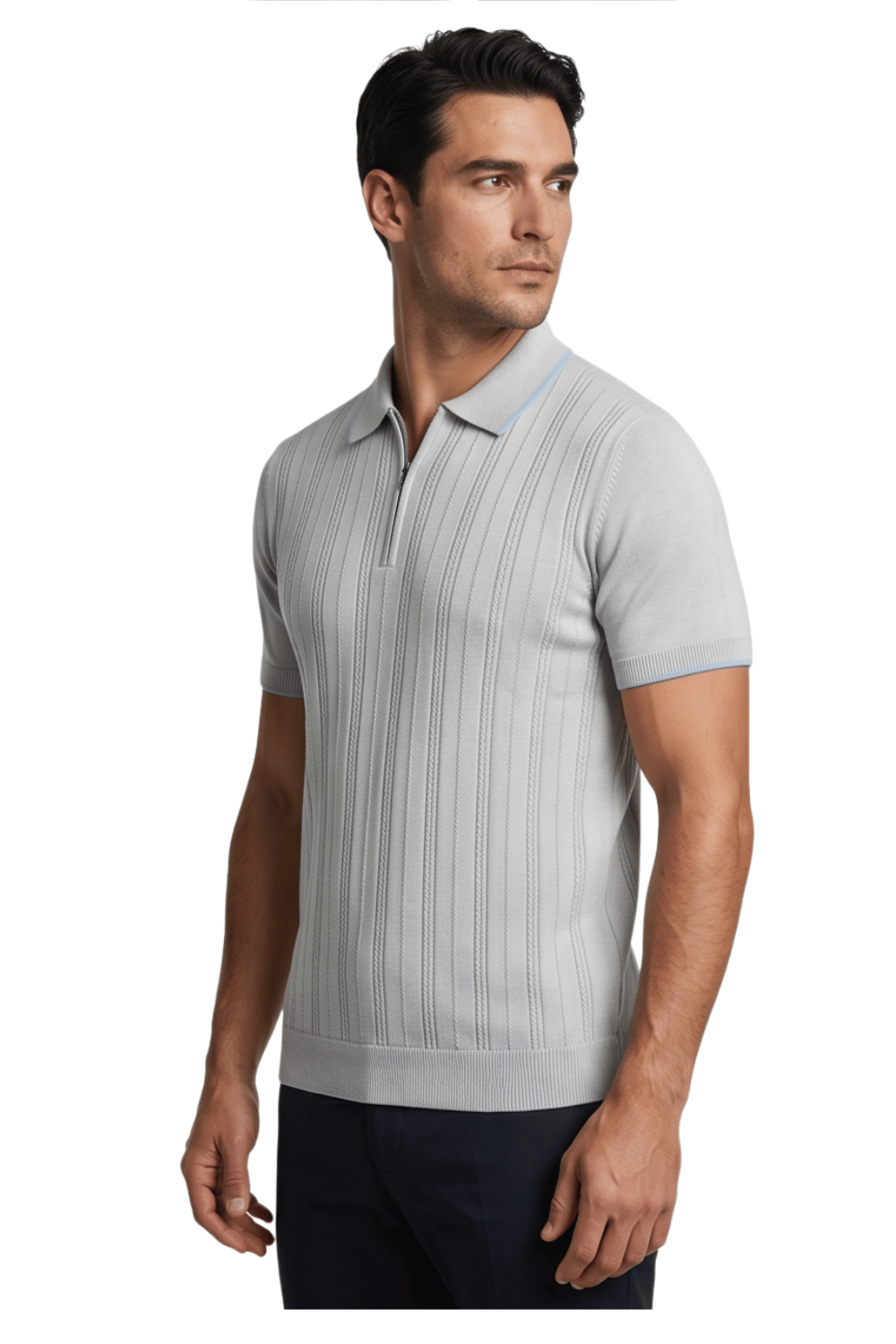 [39820-40-281] DT ZIP POLO