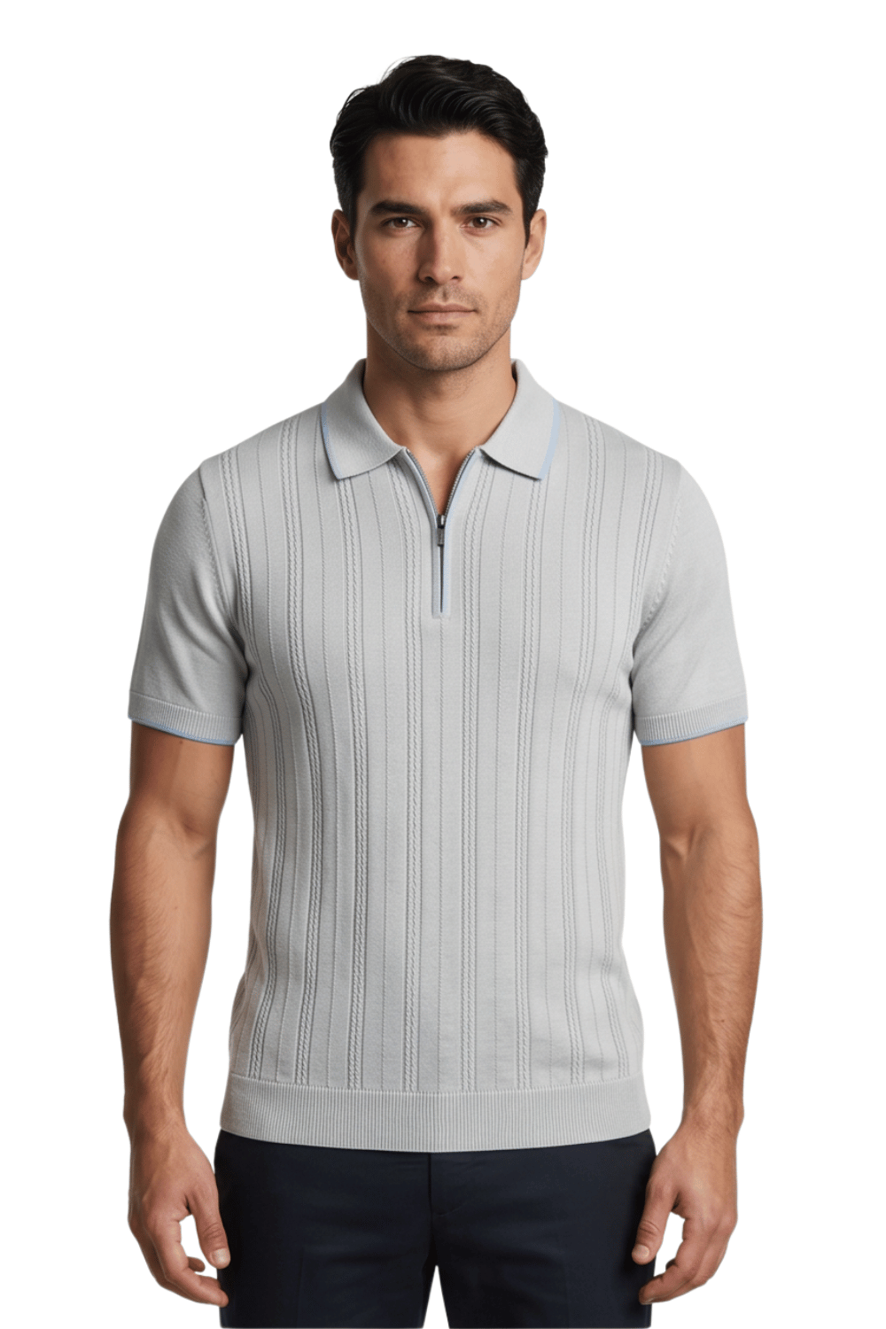 [39820-40-281] DT ZIP POLO
