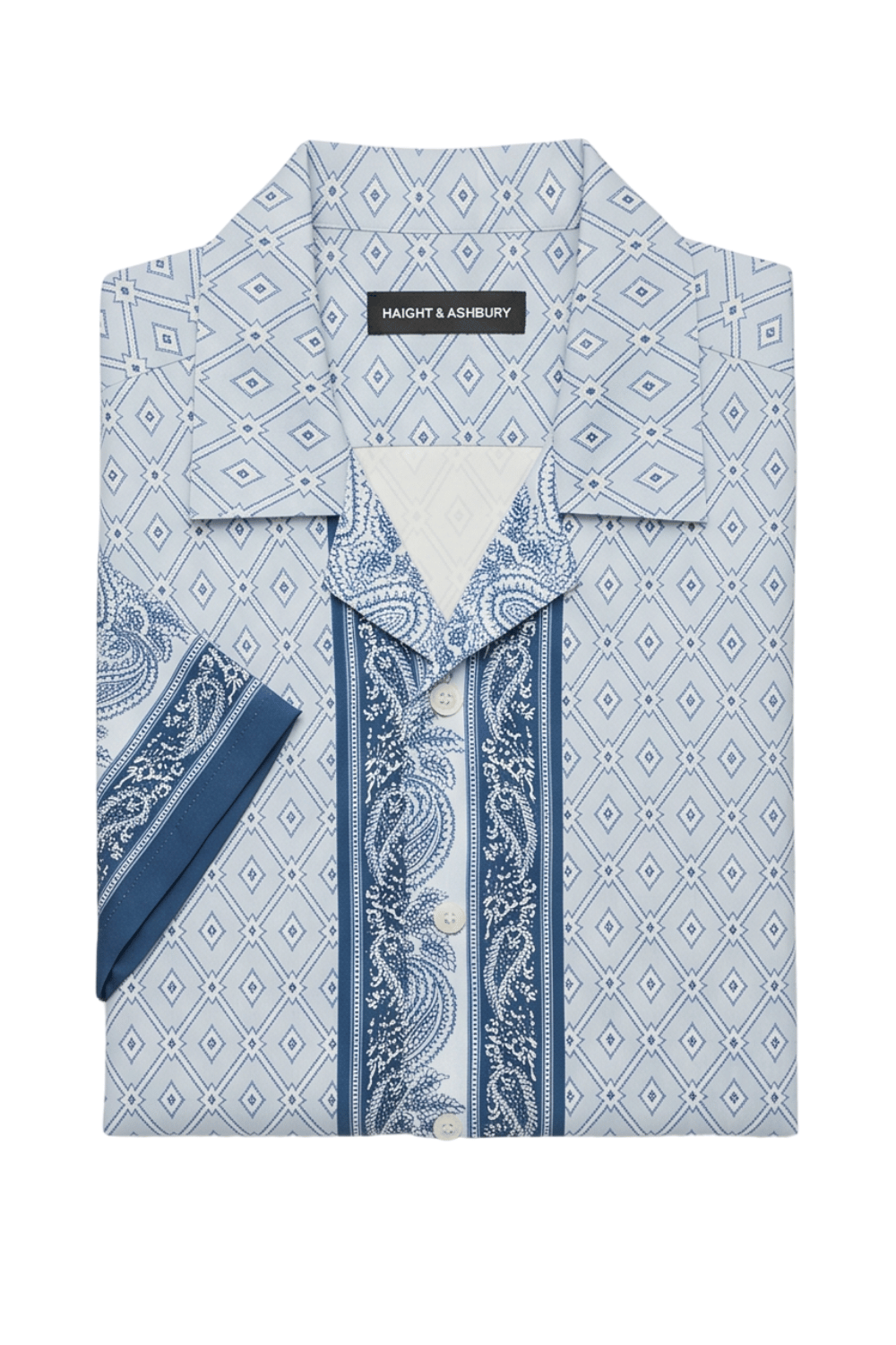 [48021-01] Resort Collar Short Sleeve Shirt