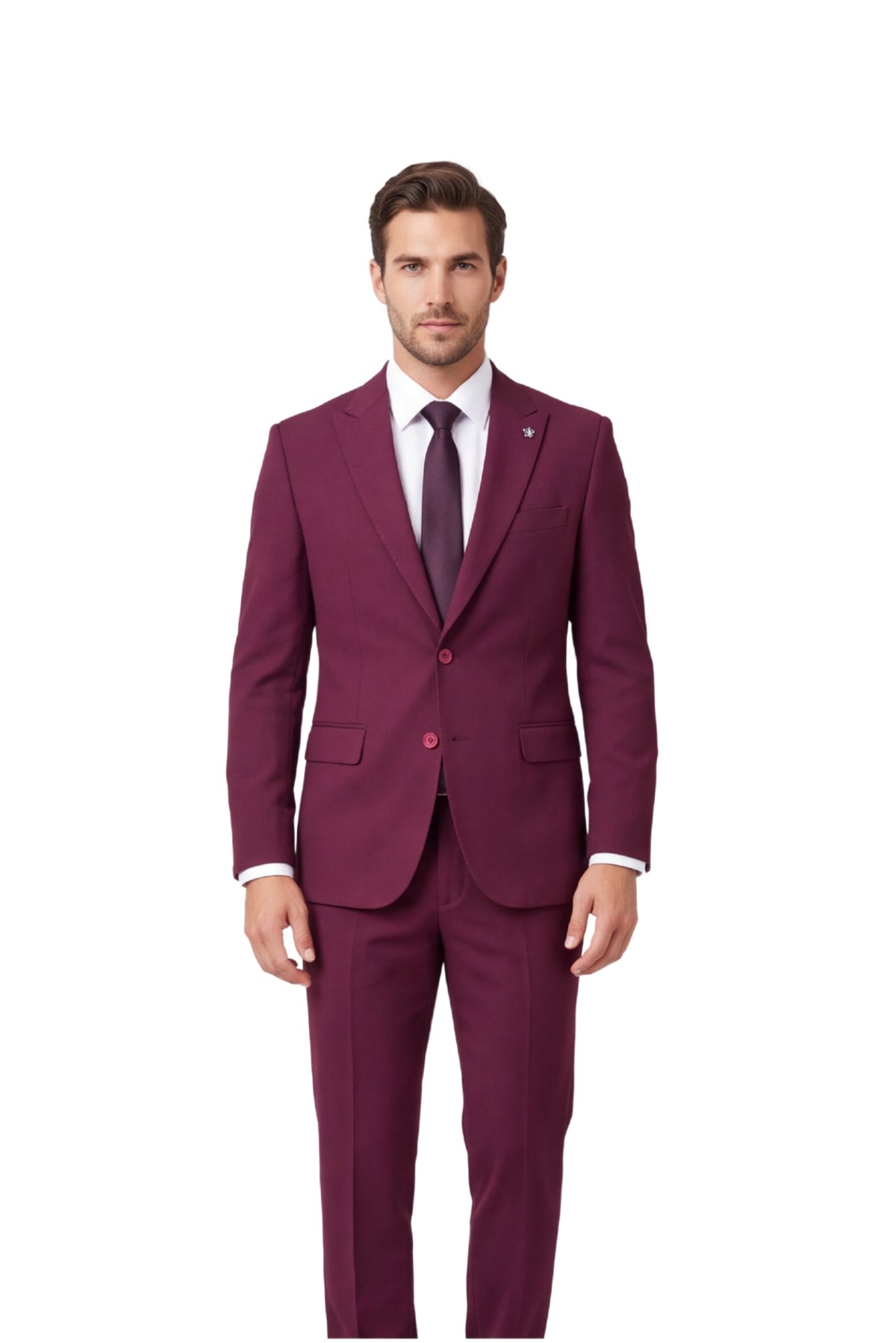 [ATLAS BURG1496] ATLAS SB STRETCH BLAZER