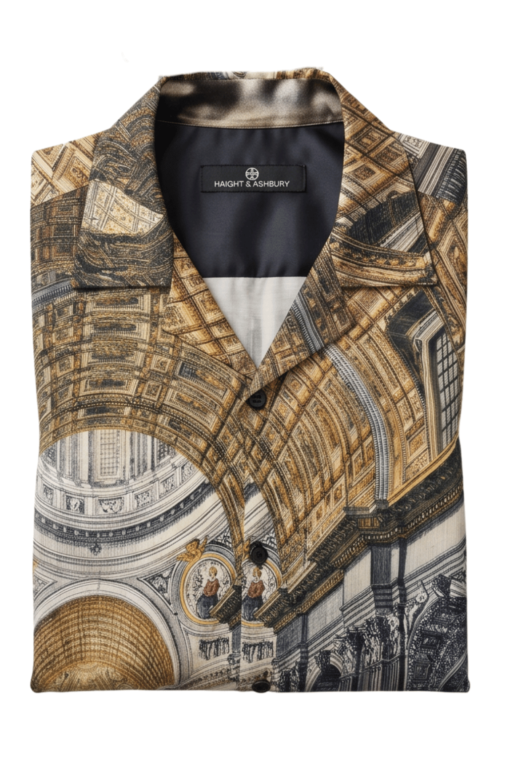 [48021-24] Resort Collar Short Sleeve Shirt