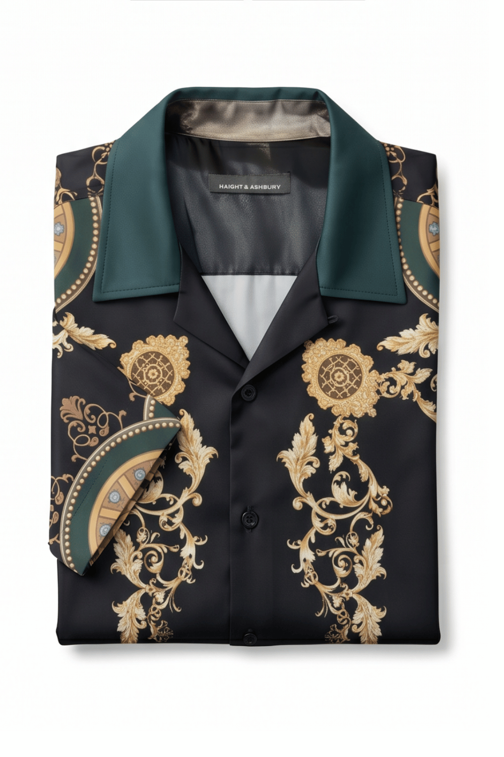 [48021-26] Resort Collar Short Sleeve Shirt