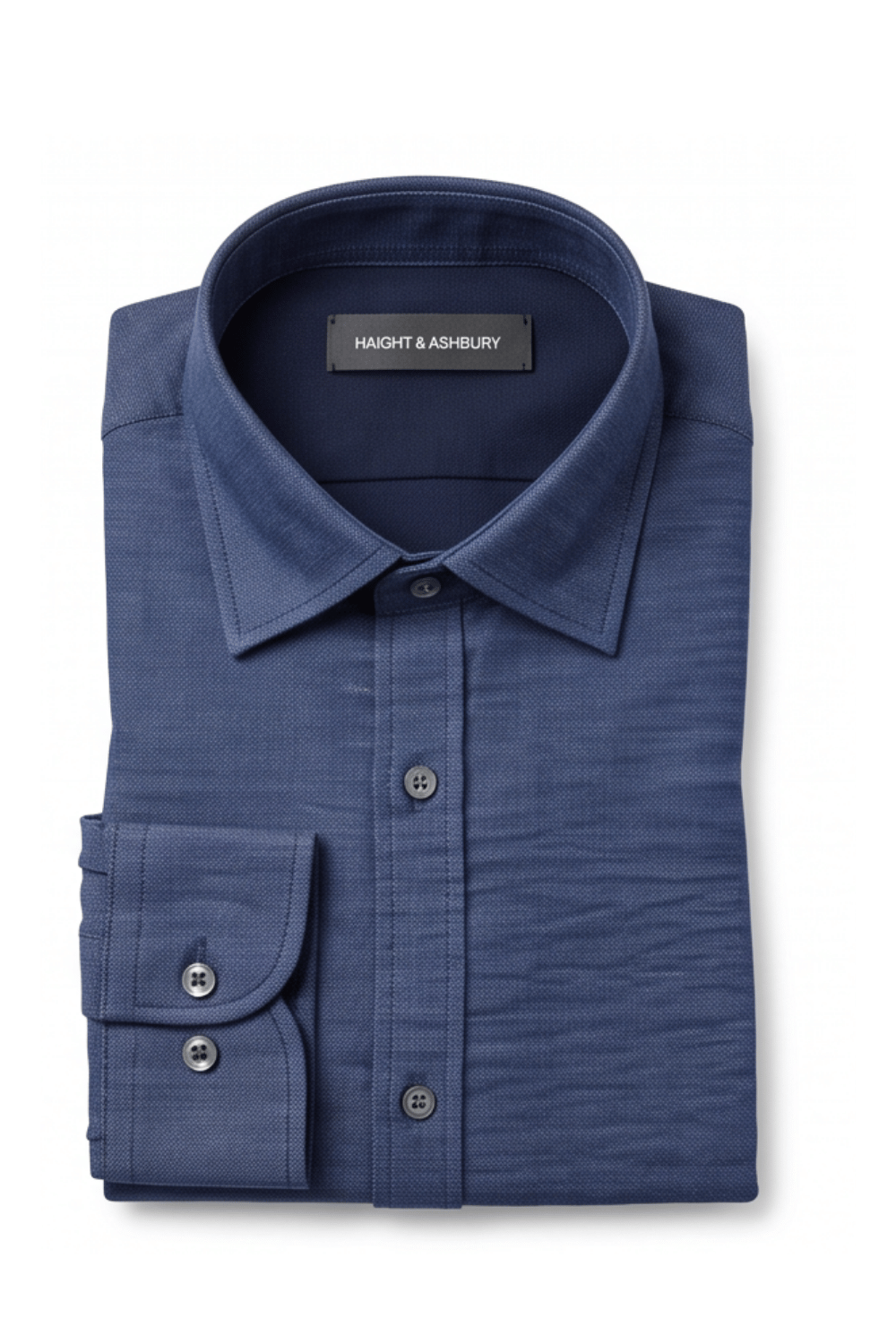 [48017-27] LS MICRO CRIMP SHIRT