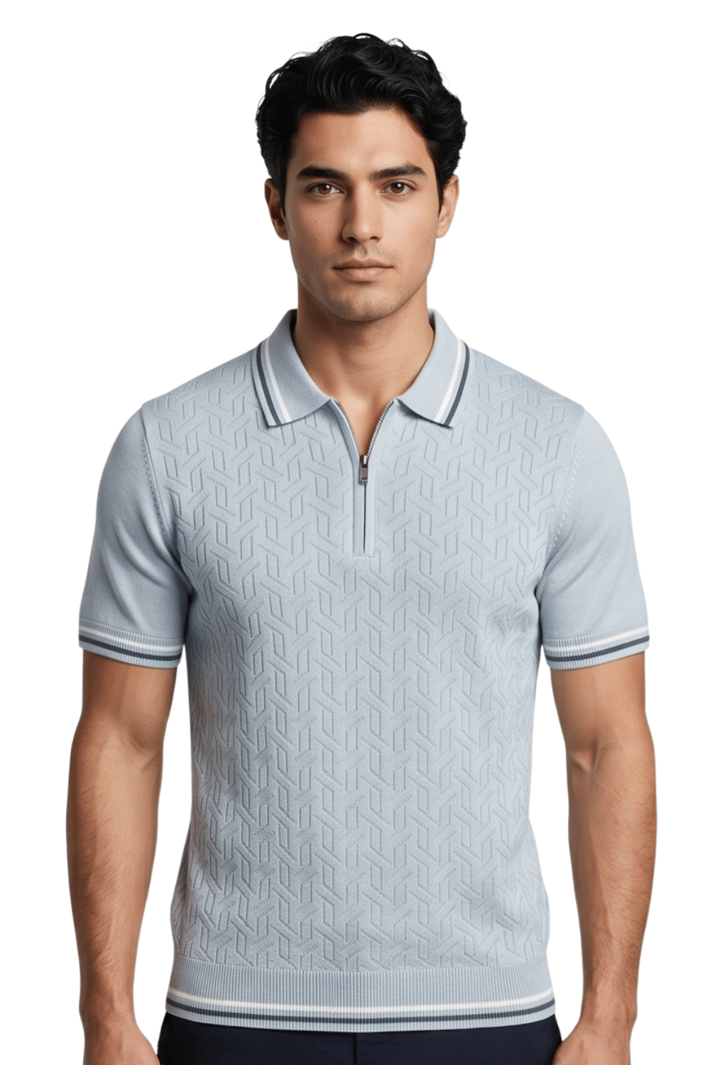 [39826-40-281] DT ZIP POLO