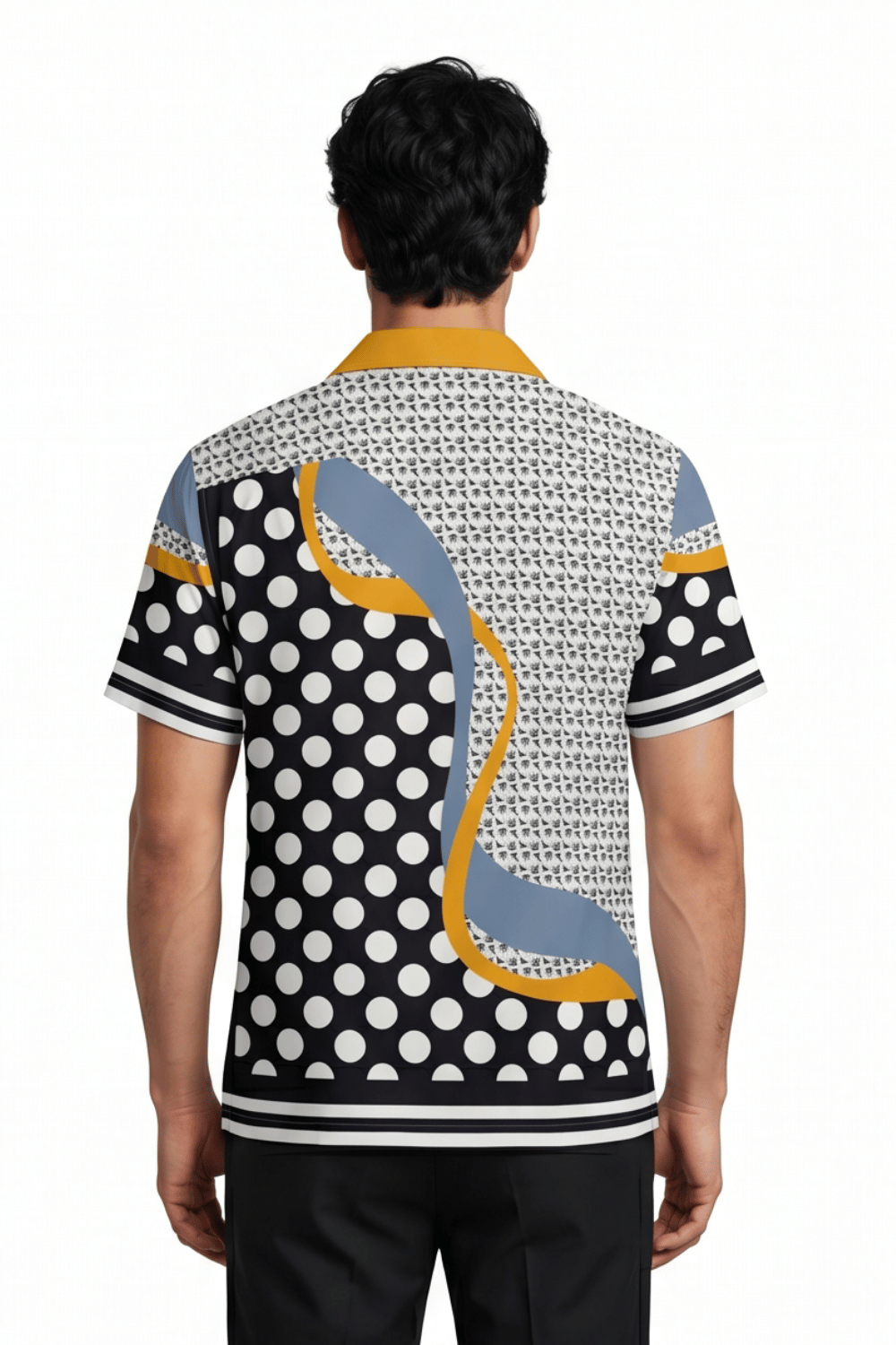 [48021-28] Resort Collar Short Sleeve Shirt