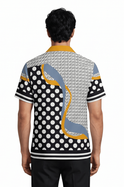 [48021-28] Resort Collar Short Sleeve Shirt