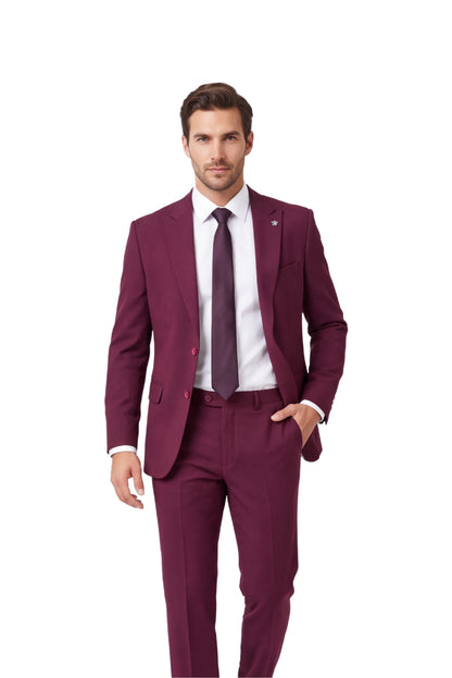 [ATLAS BURG1496] ATLAS SB STRETCH BLAZER