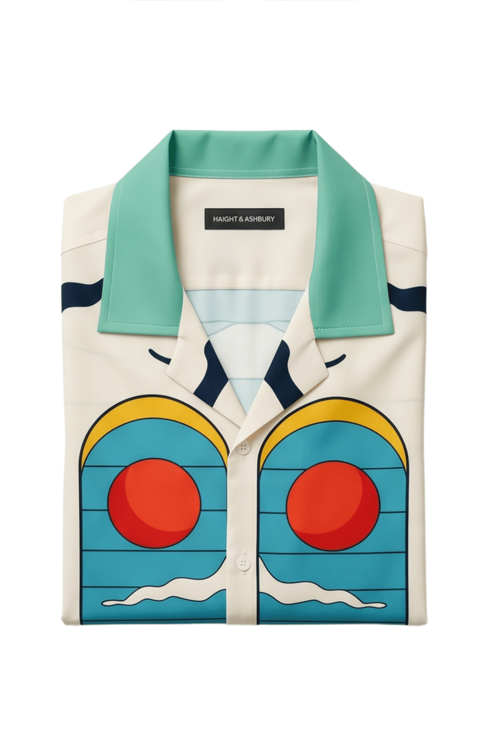 [48021-32] Resort Collar Short Sleeve Shirt