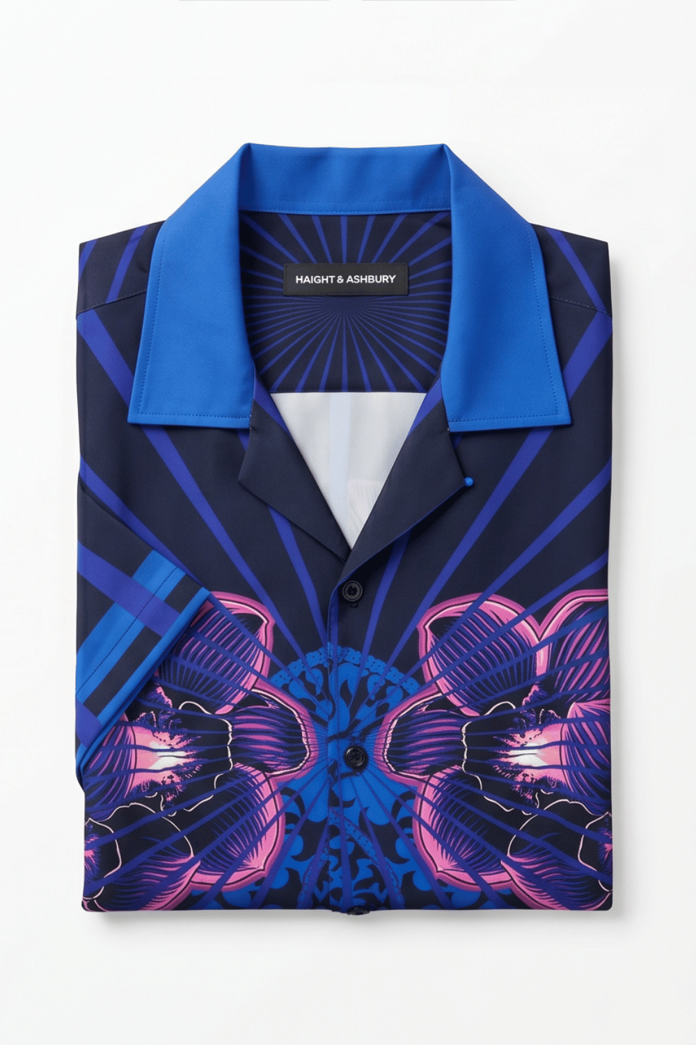 [48021-33] Resort Collar Short Sleeve Shirt