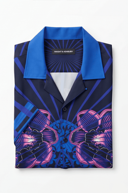 [48021-33] Resort Collar Short Sleeve Shirt