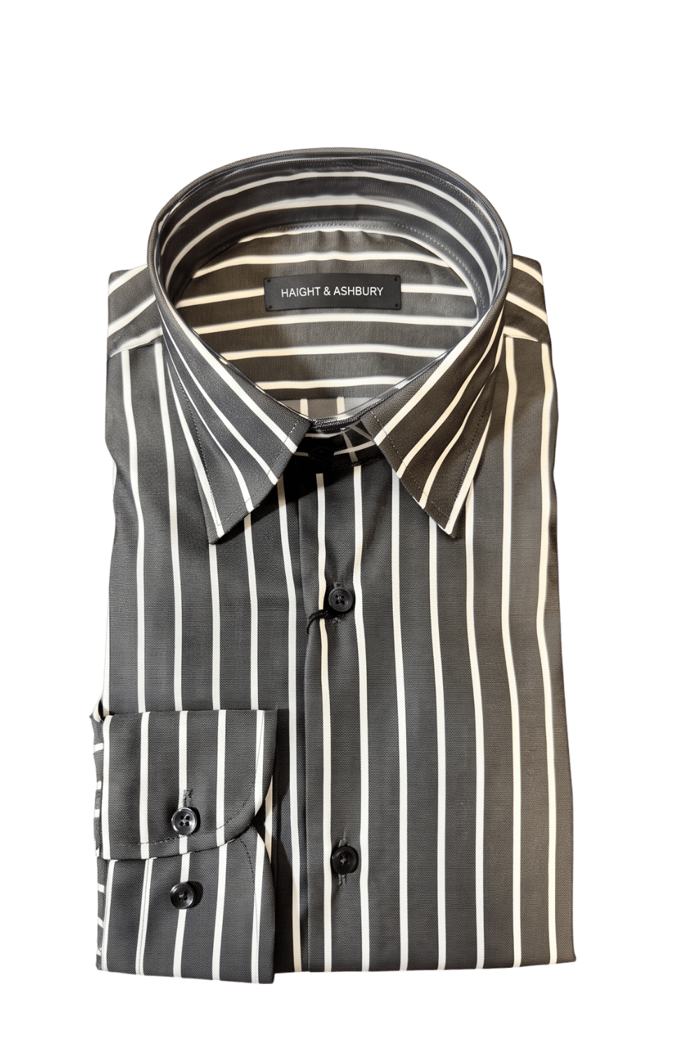 [48026-3] LS BENGAL STRIPE DRESS SHIRT