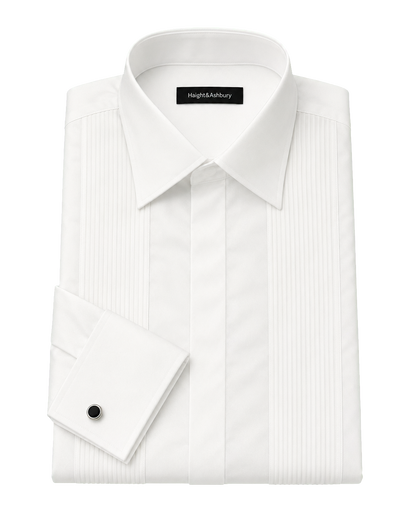 [40153-BEYAZ] Z TUXEDO SHIRT