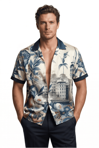 Resort Collar Short Sleeve Shirt