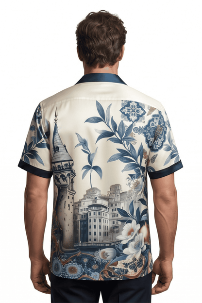 Resort Collar Short Sleeve Shirt